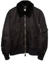 Logo sharing bomber jacket black 8041381 - BURBERRY - BALAAN 7