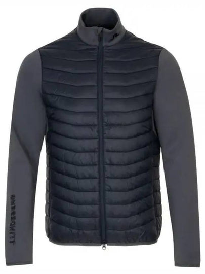 Men's Holden Quilt Hybrid Jacket Asphalt - J.LINDEBERG - BALAAN 2