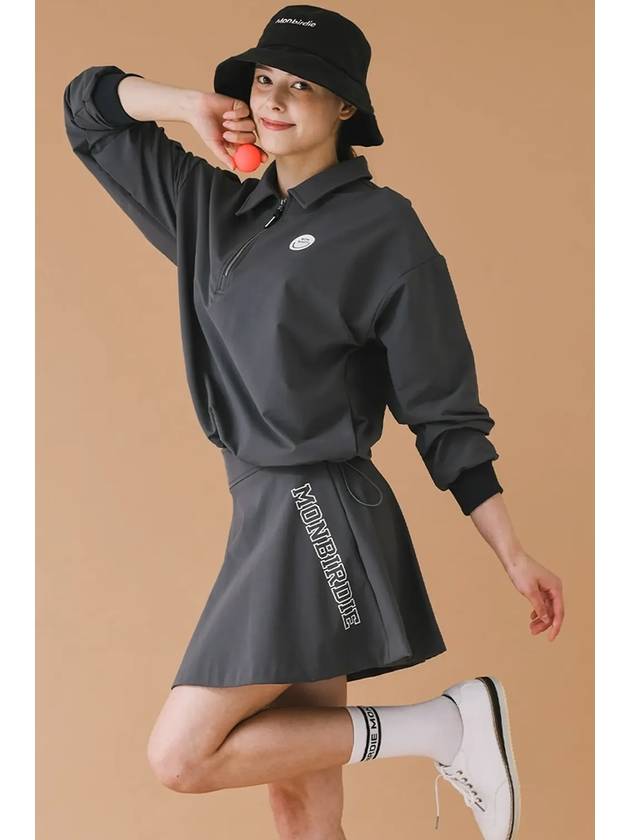 Windproof nylon skirt D GREY - MONBIRDIE GOLF - BALAAN 6