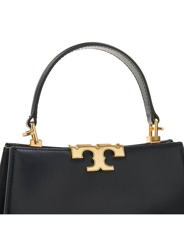 Mini Eleanor Satchel Tote Bag Black - TORY BURCH - BALAAN 8