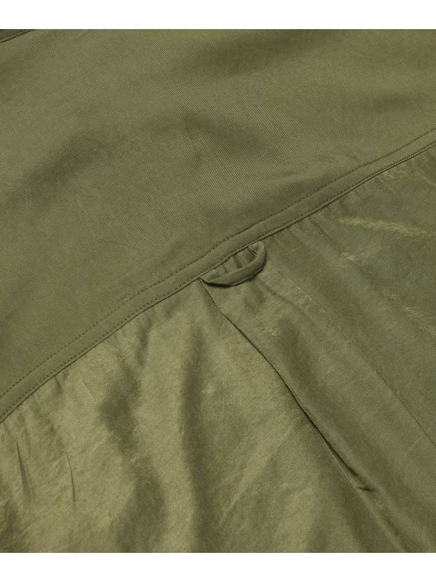 LOOSE FIT MILLITARY SHIRT KHAKI - ROLLING STUDIOS - BALAAN 7