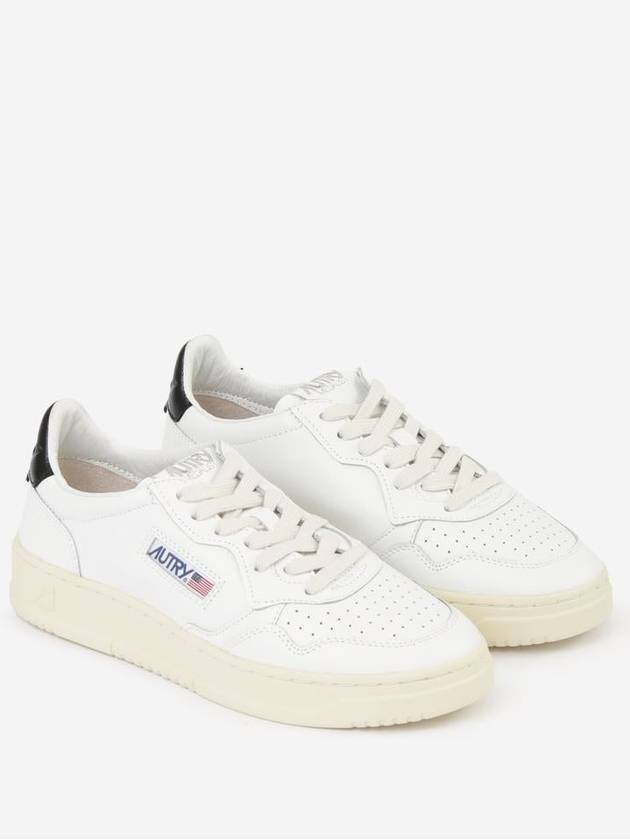 Medalist Goatskin Low Top Sneakers White - AUTRY - BALAAN 4