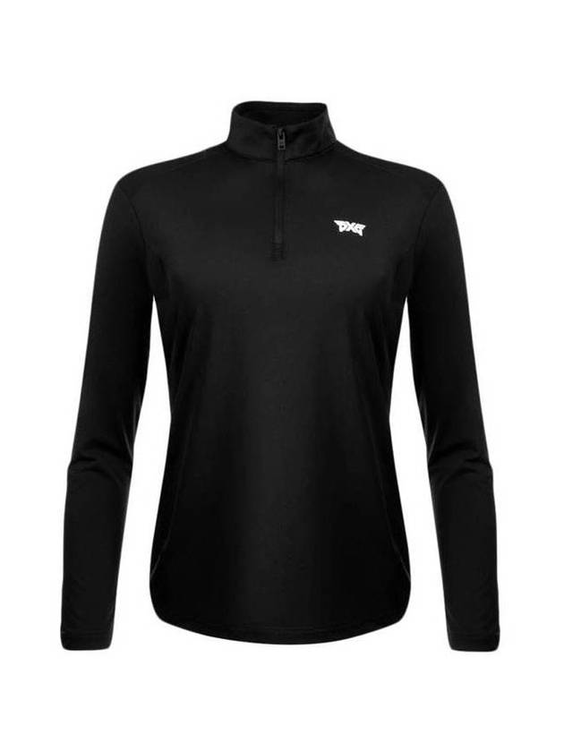 Women's Crux Quarter Half Zip Up Pullover Shirt Black - PXG - BALAAN 1