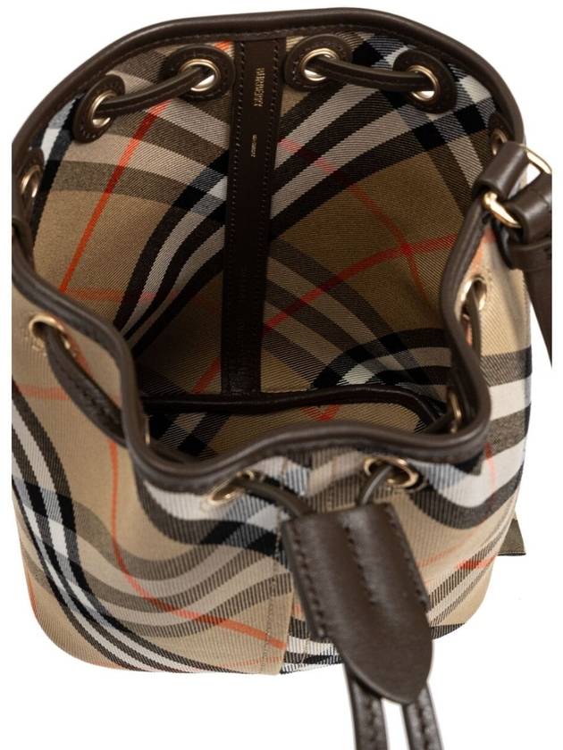 Check Bucket Bag Beige - BURBERRY - BALAAN 6