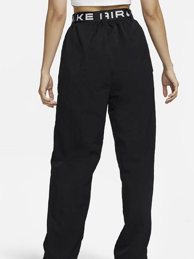 Air High Rise Woven Track Pants Black - NIKE - BALAAN 6