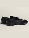 Paris Loafers Goatskin Palladium Noir - HERMES - BALAAN 5