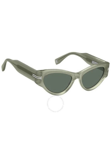 Marc Jacobs Green Cat Eye Ladies Sunglasses MJ 1045/S 01ED/QT 53 - MARC JACOBS - BALAAN 1