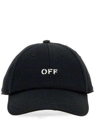 Off-White Baseball Hat With Logo - OFF WHITE - BALAAN 1