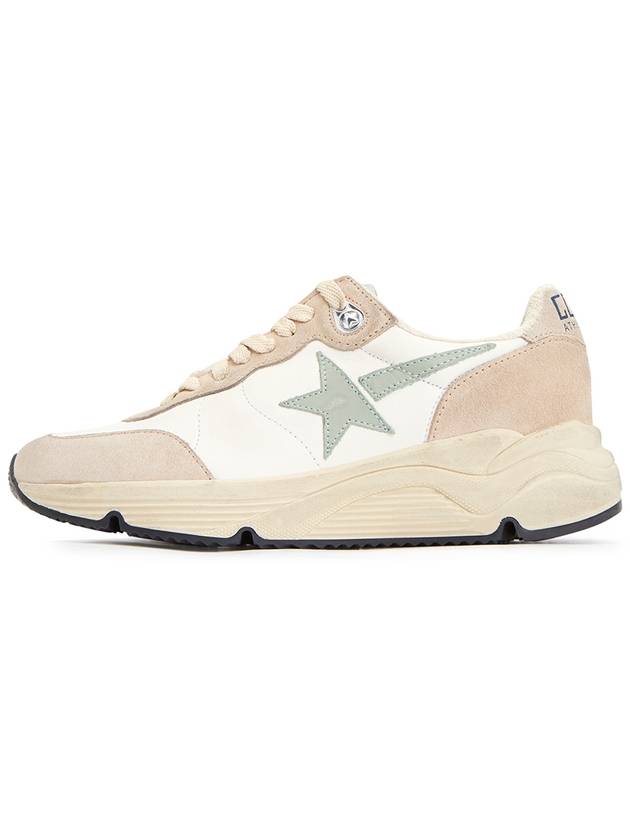 Running Sole Leather Star Low Top Sneakers Pink White - GOLDEN GOOSE - BALAAN 5