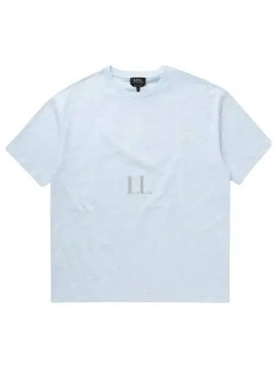 Joachim Short Sleeve T-shirt Blue - A.P.C. - BALAAN 2