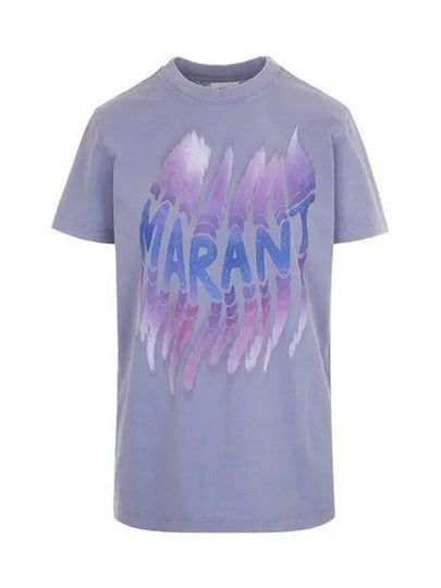 Joelyn Short Sleeve T Shirt Lavender - ISABEL MARANT - BALAAN 2