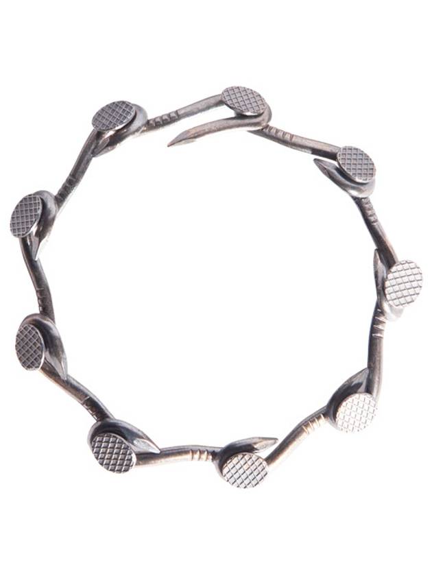 GUIDI - Multi Nail Bracelet SilverG NLBR01 925 - BALAAN