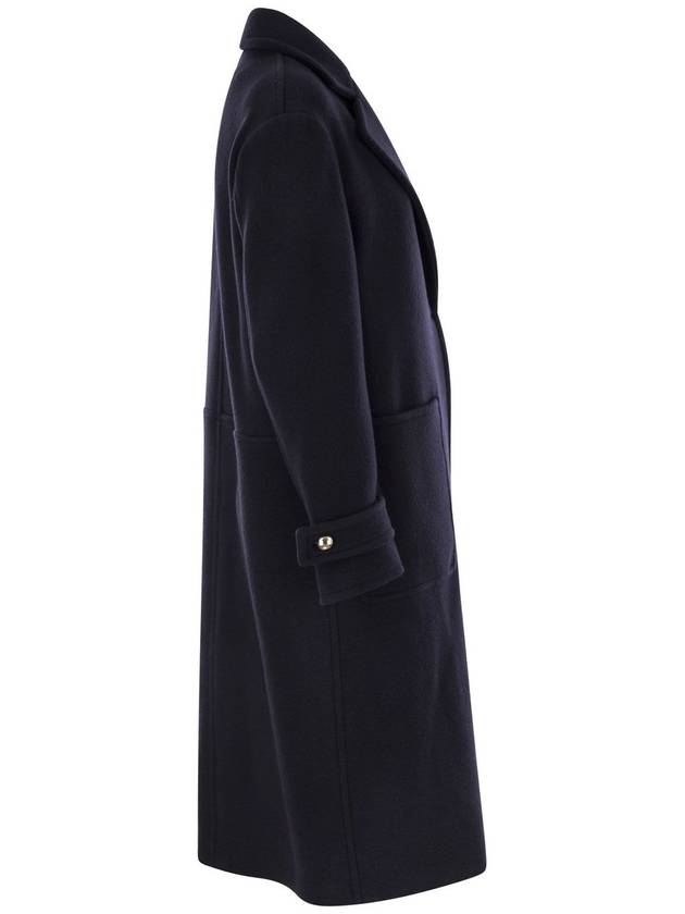 Wool and Cashmere Coat - FAY - BALAAN 3