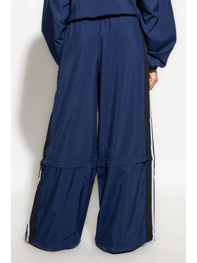 ADIDAS Originals Wide-leg Trousers, Unisex, Navy Blue - ADIDAS ORIGINALS - BALAAN 4