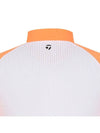 Color Block Punching High Neck Short Sleeve T-Shirt TWTHL6249 100 - TAYLORMADE - BALAAN 6