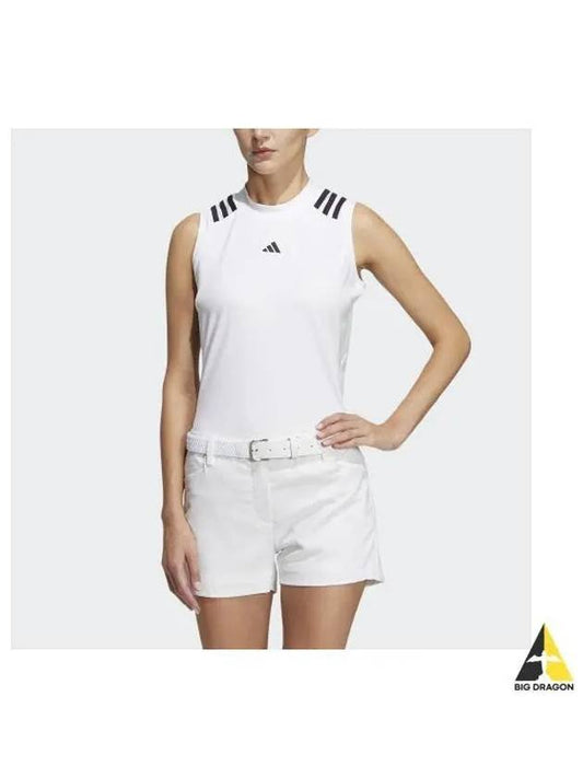 adidas GOLF Aero Ready Mock Neck Sleeveless Shirt HS9018 - ADIDAS GOLF - BALAAN 1