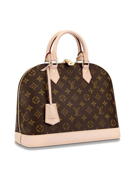 Alma Monogram Canvas Tote Bag Brown - LOUIS VUITTON - BALAAN 1