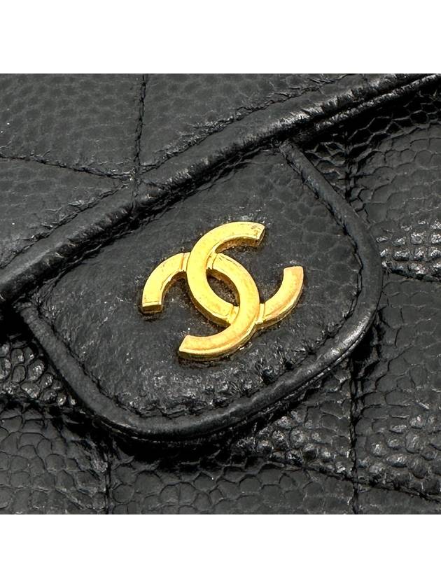 Classic caviar gold bifold wallet - CHANEL - BALAAN 6