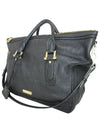 Black 2 WAY bag - BURBERRY - BALAAN 2