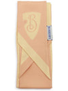 Skinny Reversible B Shield Silk Scarf Peta - BURBERRY - BALAAN 2