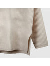 Oversized Fit Wool Turtleneck Off-White - ACNE STUDIOS - BALAAN 6