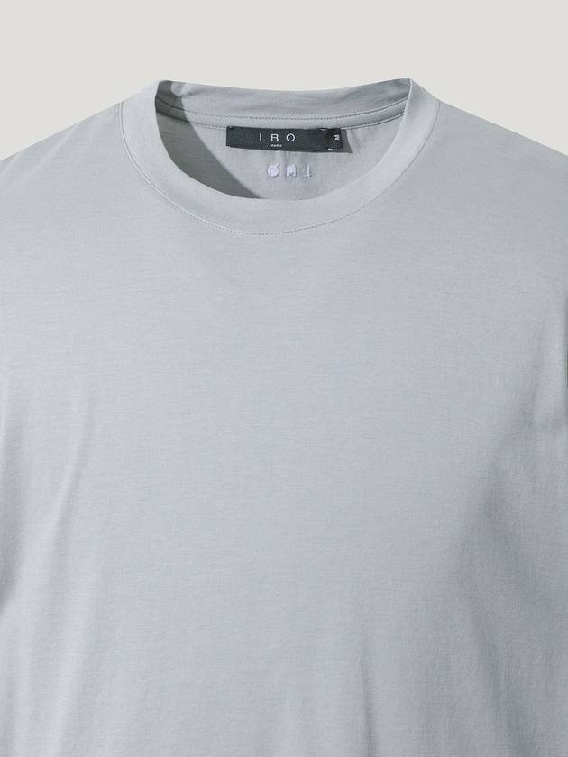 Light gray SILK BLENDED T shirt - IRO - BALAAN 3