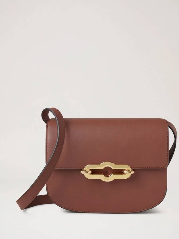 Pimlico Satchel Leather Cross Bag Brown - MULBERRY - BALAAN 3