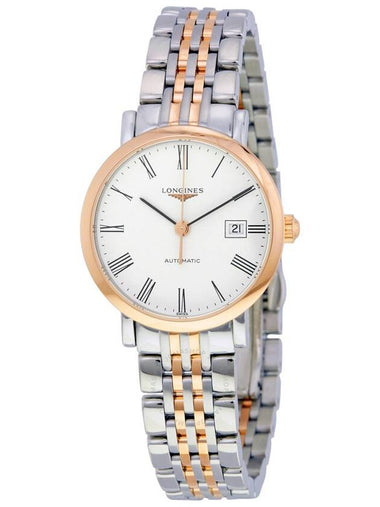 Longines Elegant Automatic White Dial Ladies Watch L4.310.5.11.7 - LONGINES - BALAAN 1