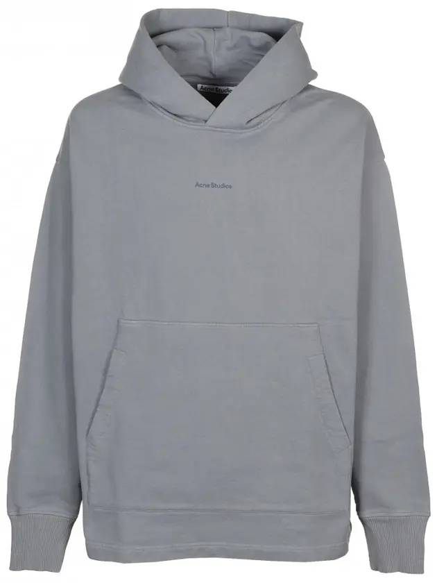 Logo Loose Fit Hoodie Grey - ACNE STUDIOS - BALAAN 1