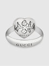 Blind for Love Ring Silver - GUCCI - BALAAN.