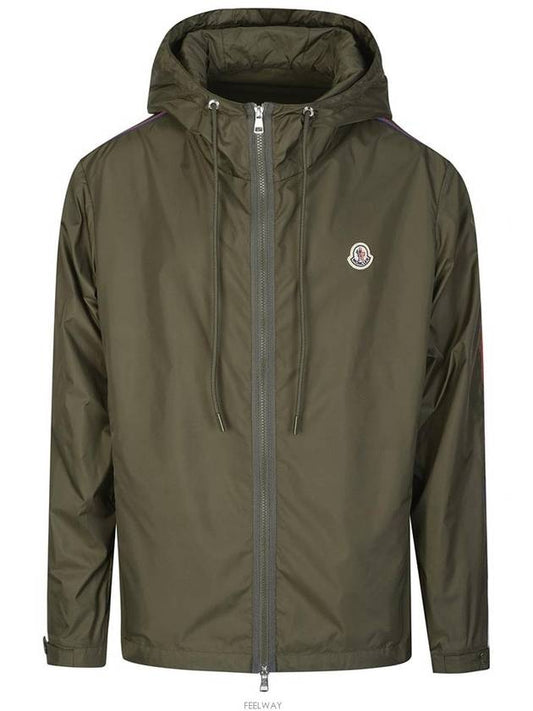 Men's Hattab Hooded Jacket Khaki - MONCLER - BALAAN 2