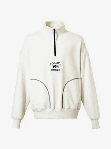 Uni Half Zip Up Sweatshirt SGE - FILA - BALAAN 1