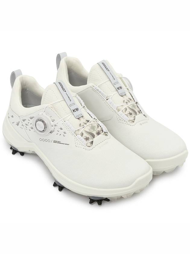 Biom G5 Boa Spike Shoes White - ECCO - BALAAN 4