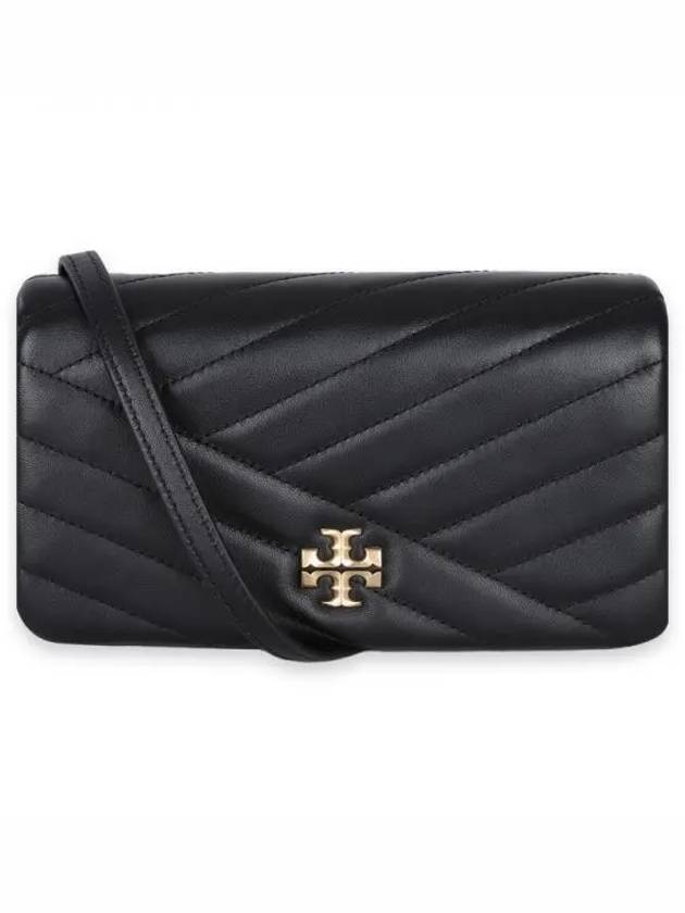 Women s Kira Chevron Quilted Chain Cross Bag Black 156553 001 1065331 - TORY BURCH - BALAAN 1