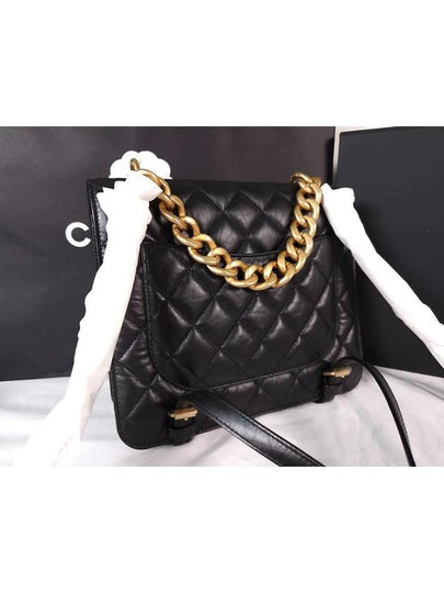 Square Backpack Black AS4031 B10595 94305 - CHANEL - BALAAN 2