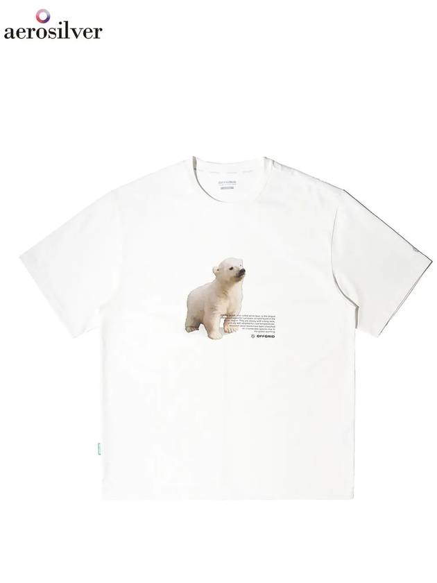 Endangered Animal Graphic TShirt White - OFFGRID - BALAAN 1