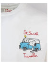 Traveler Snoopy short sleeve t shirt white - MC 2 SAINT BARTH - BALAAN 4