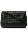 Intrecciato Cross Bag Black - BOTTEGA VENETA - BALAAN 4