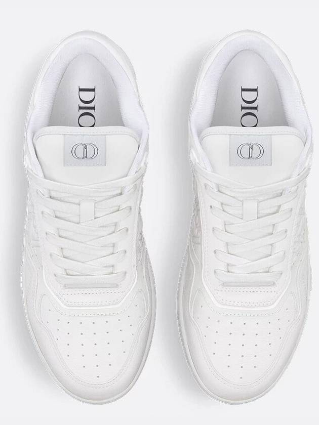 Oblique B27 Low Top Sneakers White - DIOR - BALAAN 4