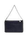 Falabella chain shoulder bag dark navy - STELLA MCCARTNEY - BALAAN 1