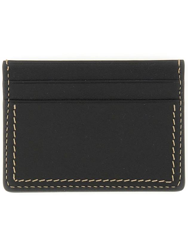 LEATHER CARD HOLDER - JIL SANDER - BALAAN 2