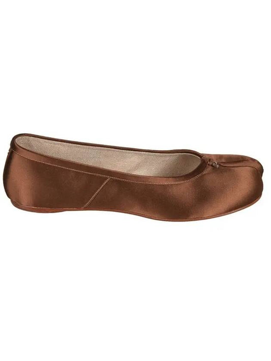 Tabi Ballerina Flat Brown - MAISON MARGIELA - BALAAN.