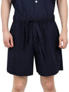 Poplin Pajamas Overfit Short Pants - TEKLA - BALAAN 1