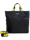 OffWhite Logo Print Shopper Bag Black OMNA174F22FABOO11001 - OFF WHITE - BALAAN 2