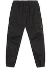 Wappen Patch Cargo Track Pants Black - STONE ISLAND - BALAAN 2