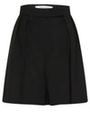 Jessica Virgin Wool Shorts Black - MAX MARA - BALAAN 2