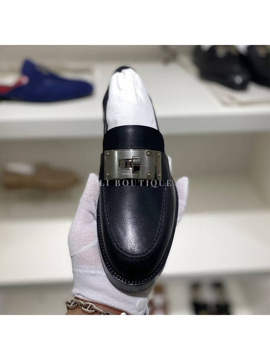 Women s Loafers Black Silver H232075Z - HERMES - BALAAN 2