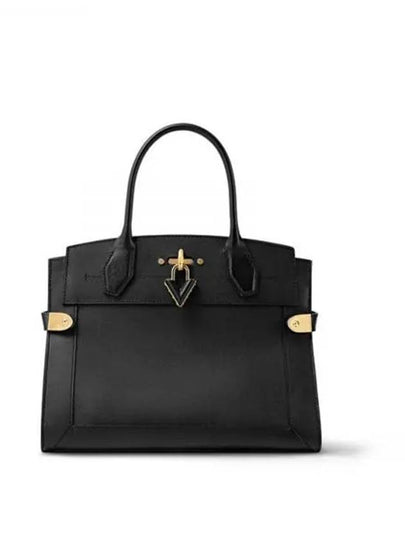 Steamer MM Tote Bag Black - LOUIS VUITTON - BALAAN 2