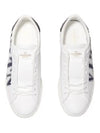 VLTN Leather Low-Top Sneakers White - VALENTINO - BALAAN 2