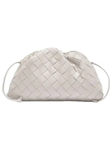 Mini Pouch Cross Bag Chalk - BOTTEGA VENETA - BALAAN 1